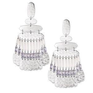 NWT KENDRA SCOTT Large Chandelier Earrings